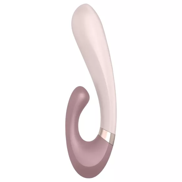 Satisfyer Heat Wave - vibrator met verwarming - met arm - beige