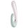 Satisfyer Heat Wave - slimme, verwarmende vibrator met arm (mintgroen)