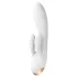 Satisfyer Double Flex - App-gestuurde vibrator met clitorisstimulator (wit)