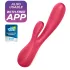 Satisfyer Mono Flex - vibrator - waterproof - rood