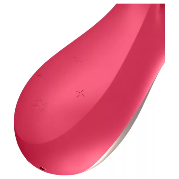 Satisfyer Mono Flex - vibrator - waterproof - rood