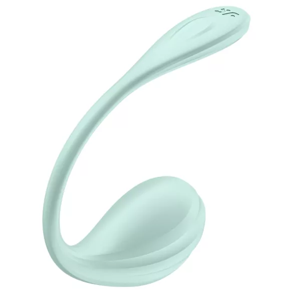 Satisfyer Smooth Petal - draagbaar app‑gestuurd vibratie-ei (groen)