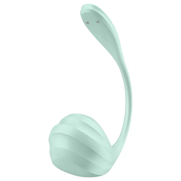 Satisfyer Smooth Petal - draagbaar app‑gestuurd vibratie-ei (groen)