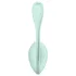 Satisfyer Smooth Petal - draagbaar app‑gestuurd vibratie-ei (groen)