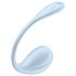 Satisfyer Smooth Petal - slim smart ei-vibrator (blauw)