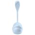 Satisfyer Smooth Petal - slim smart ei-vibrator (blauw)