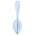 Satisfyer Smooth Petal - slim smart ei-vibrator (blauw)