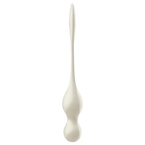 Satisfyer Love Birds 1 - App-gestuurde vibrerende geishabal (wit)