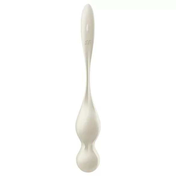 Satisfyer Love Birds 1 - App-gestuurde vibrerende geishabal (wit)