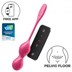   Satisfyer Love Birds 2 - App-gestuurde vibrerende geishabal (roze)