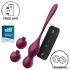 Satisfyer Love Birds Vary - App-gestuurde vibrerende geishabal (rood)