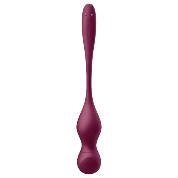 Satisfyer Love Birds Vary - App-gestuurde vibrerende geishabal (rood)
