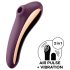 Satisfyer Dual Kiss - 2-in-1, vaginale en clitoris vibrator (paars)