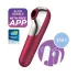 Satisfyer Dual Love - clitoris en vaginale vibrator - rood - oplaadbaar