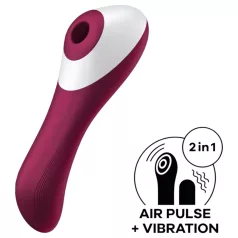   Satisfyer Dual Crush - vibrator voor vagina en clitoris - oplaadbaar - rood