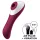 Satisfyer Dual Crush - vibrator voor vagina en clitoris - oplaadbaar - rood