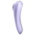 Satisfyer Dual Pleasure - luchtdruk vibrator met app - 2in1 - paars