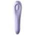 Satisfyer Dual Pleasure - luchtdruk vibrator met app - 2in1 - paars