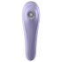 Satisfyer Dual Pleasure - slimme luchtpulserende 2-in-1 vibrator (paars)