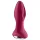Satisfyer Rotator Plug 2 - oplaadbare, met kralen uitgeruste anale vibrator (rood)