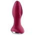 Satisfyer Rotator Plug 2 - oplaadbare, met kralen uitgeruste anale vibrator (rood)