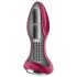 Satisfyer Rotator Plug 2 - oplaadbare, parelachtige anaal vibrator (rood)