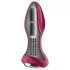 Satisfyer Rotator Plug 2 - oplaadbare, met kralen uitgeruste anale vibrator (rood)