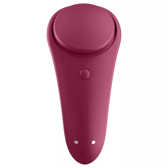 Satisfyer Sexy Secret - draagbare app-gestuurde slipvibrator (rood)