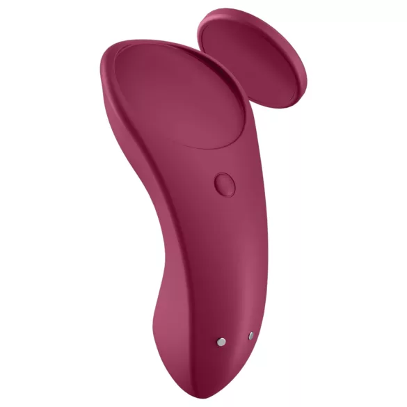 Satisfyer Sexy Secret - draagbare app-gestuurde slipvibrator (rood)