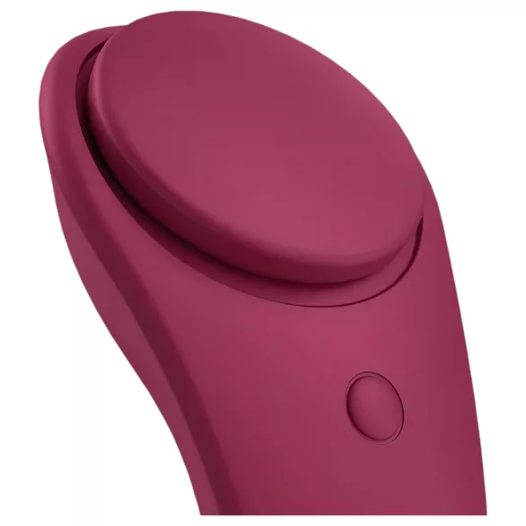 Satisfyer Sexy Secret - draagbare app-gestuurde slipvibrator (rood)