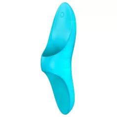   Satisfyer Teaser - oplaadbare waterdichte vinger vibrator - turquoise