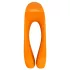 Satisfyer Candy Cane - vibrerende stimulator - oplaadbaar waterdicht - oranje