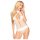 Penthouse Perfect Lover - halter-body (wit) - M/L
