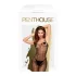 Penthouse Dark Wish - open bodystocking - netstof - zwart