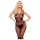 Penthouse Dirty Mind - open net bodystocking - zwart