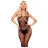 Penthouse Dirty Mind - open net bodystocking - zwart