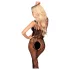 Penthouse Dirty Mind - open net bodystocking - zwart