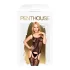 Penthouse Miss Curvy - lingerieset - kant en netstof - zwart - XL