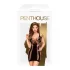 Penthouse Juicy Poison - minijurk met bandjes - zwart
