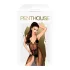 Penthouse - body met kanten details - inclusief tule sjaal - zwart - M/L