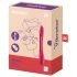 Satisfyer Elastic Joy - oplaadbare, flexibele duo vibrator (rood)