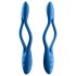 Satisfyer Elastic Game - oplaadbare, flexibele koppelvibrator (blauw)