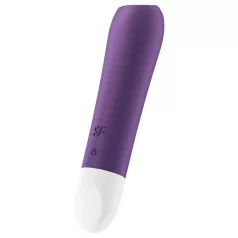 Satisfyer - mini vibrator - oplaadbaar, waterdicht - paars