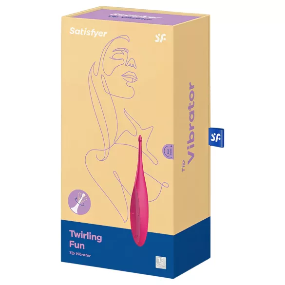 Satisfyer Twirling Fun - clitorisstimulator - oplaadbaar, waterdicht - roze