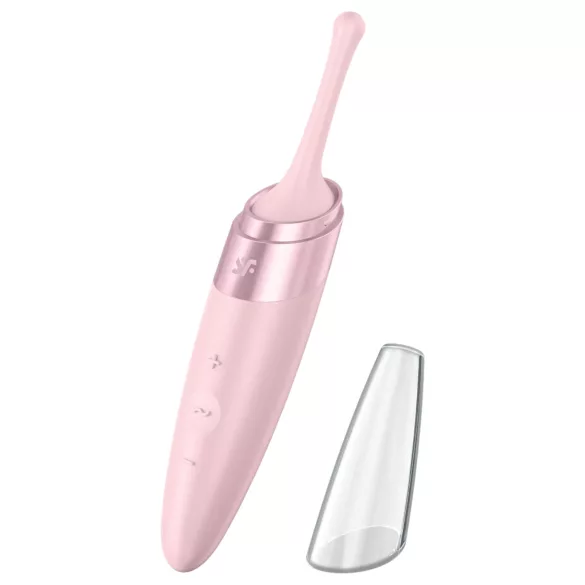 Satisfyer Twirling Delight - clitoris vibrator - waterdicht - roze