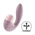 Satisfyer Supernova - Oplaadbare 2-in-1 luchtdrukvibrator (roze)