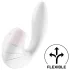 Satisfyer Supernova - luchtdruk vibrator 2-in-1 - oplaadbaar - wit