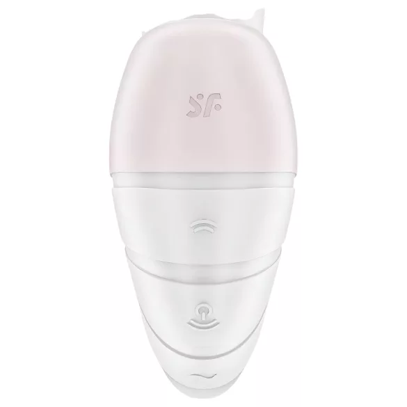 Satisfyer Supernova - luchtdruk vibrator 2-in-1 - oplaadbaar - wit