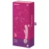 Satisfyer Triple Lover - G-spot en clitorale vibrator - siliconen - roze