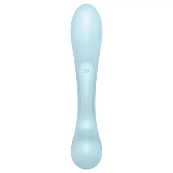 Satisfyer Triple Oh - vibrator met clitorisstimulator - oplaadbaar - blauw